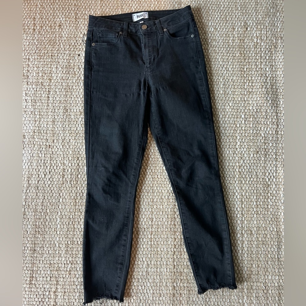 PAIGE Hoxton Crop Denim Pants